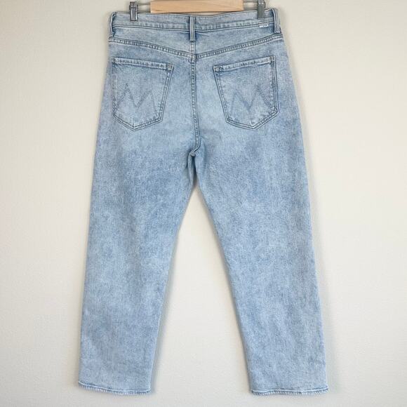 Mother The Ditcher Ankle Zip Jeans in Light as a Feather Size 31 EUC - Picture 6 of 13